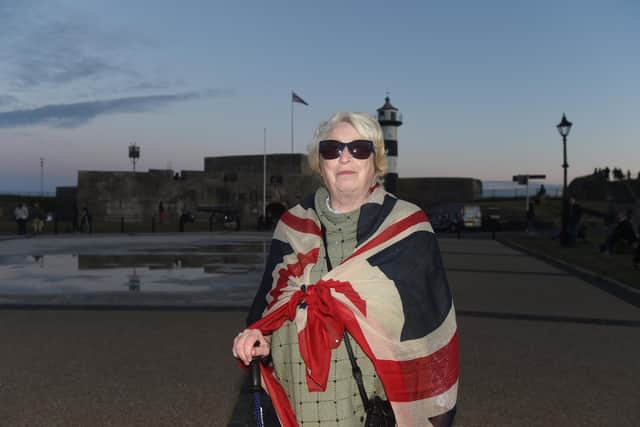 Linda Bewick (67) from Fratton.
Picture: Sarah Standing (020622-8827)