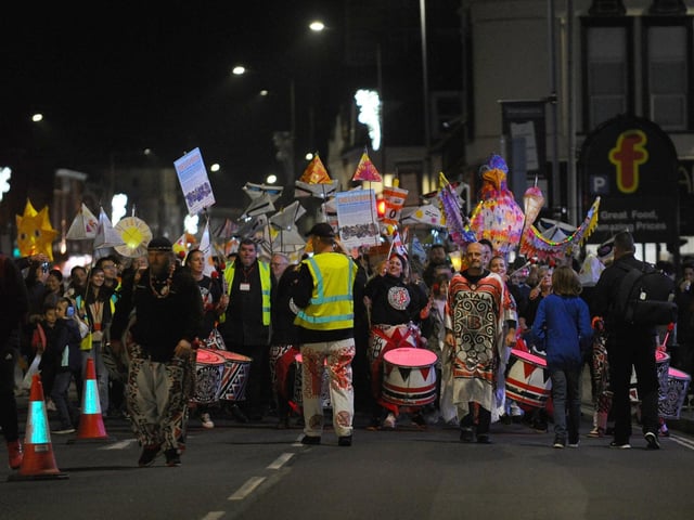 Fratton Festival of Light parade saw the streets filled with colour as locals marched through the streets in November.

Picture: Sarah Standing
