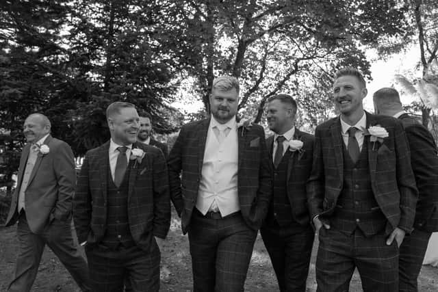 Jemma and Luke Wainwright's wedding.
Picture: Carla Mortimer Wedding Photography.