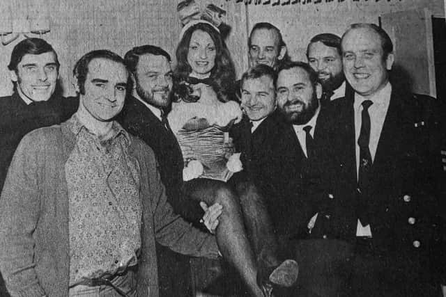 Joanne visited HMS Mercury in the early 1970s.  Picture: Portsmouth Evening News
