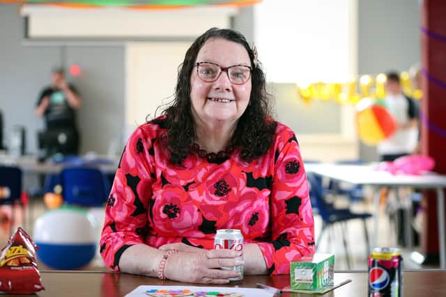 Janice Gribben. Pathways Support for adults with learning disabilities has reopened at Fratton Community Centre
Picture: Chris Moorhouse (jpns 290721-27)
