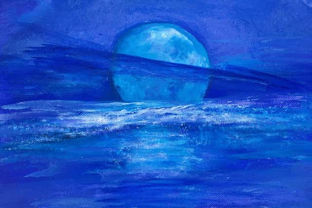 The Portsmouth and Hampshire Art Society will host its annual summer exhibition at Portsmouth Cathedral in August. Pictured: Blue Moon by Irene Strange