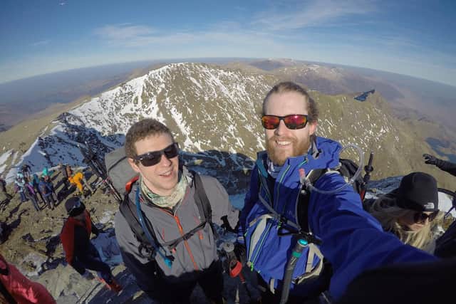 Seb Tout from Cardiff, and Travis Booth-Millard from Bishops Waltham will attempt to scale the highest mountains in England, Scotland and Wales within 24 hours to raise money for the charity Samaritans.
