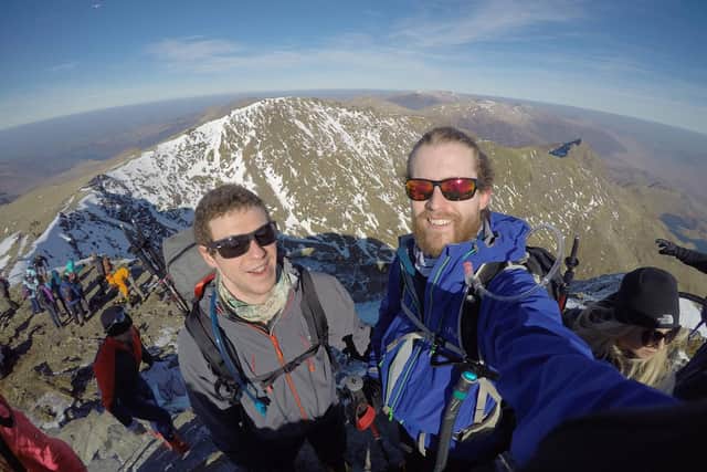 Seb Tout from Cardiff, and Travis Booth-Millard from Bishops Waltham will attempt to scale the highest mountains in England, Scotland and Wales within 24 hours to raise money for the charity Samaritans.
