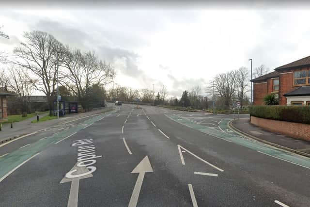 The hit and run happened on Copnor Road, at the New Road junction. Picture: Google Street View.