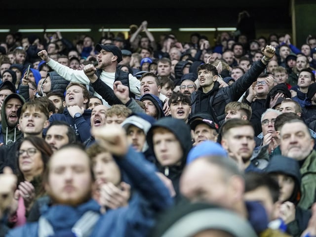 Defeat to the Premier League side didn't spoil these fans' day out.