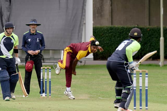Richard Jerry took three wickets and was second top scorer with the bat as Havant were beaten at South Wilts. Picture: Neil Marshall