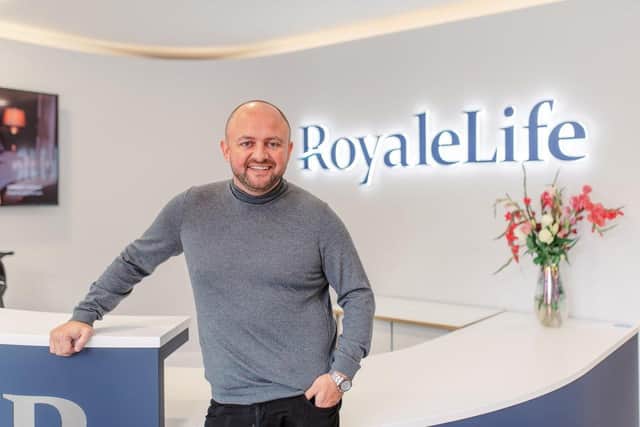 Robert Bull CEO of Royale Life, part of Royale Group, which has just taken over Hayling Island Holiday Park