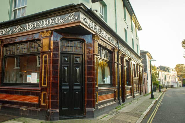 King Street Tavern, Southsea, has won a Good Food Award.
Pictured: GV outside of the King Street Tavern, Portsmouth on 4 November 2020.
Picture: Habibur Rahman