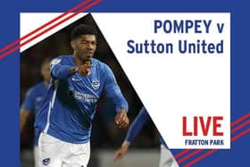 Pompey v Sutton United