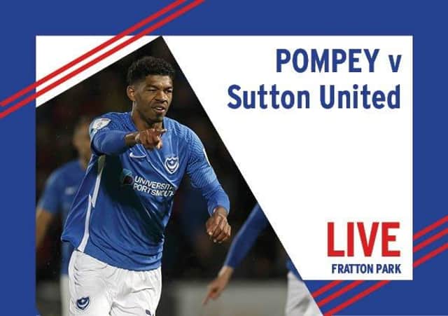 Pompey v Sutton United