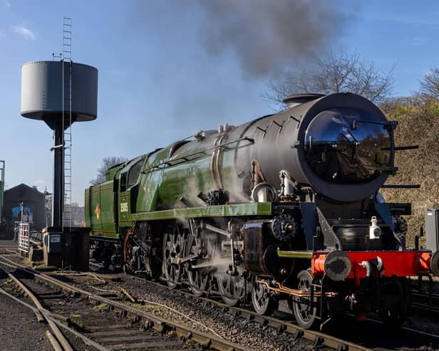 The restored Canadian Pacific at The Watercress Line.