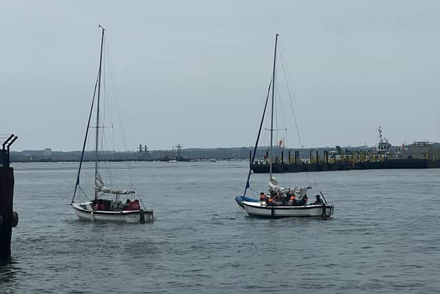 sailing off the camber