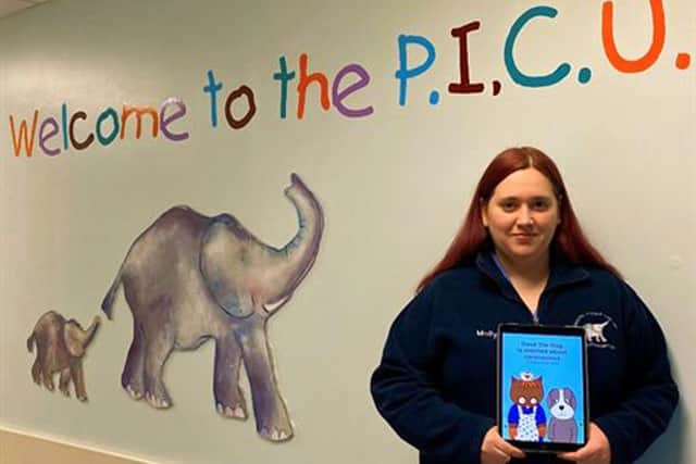 Molly Watts, nurse at paediatric intensive care unit (PICU) at Southampton Children's Hospital

credit: UHS