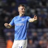 Pompey defender Paul Downing may make a premature return against Wycombe Wanderers.   Picture: Jason Brown/ProSportsImages