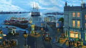 Atmospheric Gosport in 1900 wit Portsmouth beyond Portsmouth Harbour from Gosport by Neil Marshall