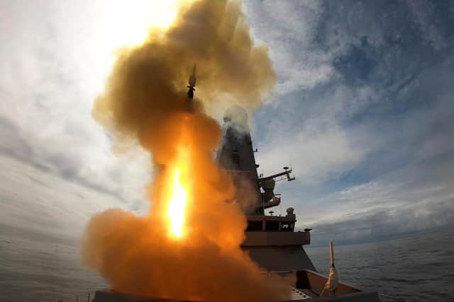 An exercise at a previous Formidable Shield. Picture: Royal Navy
