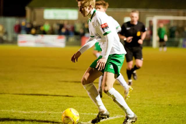 Snorre Nilsen made 61 appearances and scored six goals during two loan spells with Bognor. Picture: Tommy McMillan