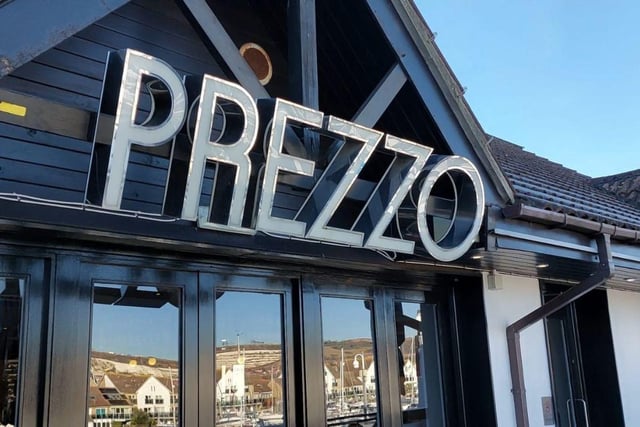 Prezzo in Port Solent has a rating of 4.0 based on 475 Google reviews. One customer said: "A lovely atmosphere, bubbly staff, top quality food at very reasonable prices."
