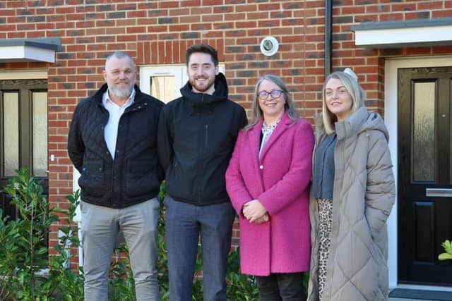 Karl Handscombe (Foreman Homes), Michael Kinsella (Foreman Homes), Lisa Wadhams (VIVID), Georgia Stoner (VIVID)