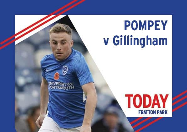 Pompey play host to Gillingham today in League One