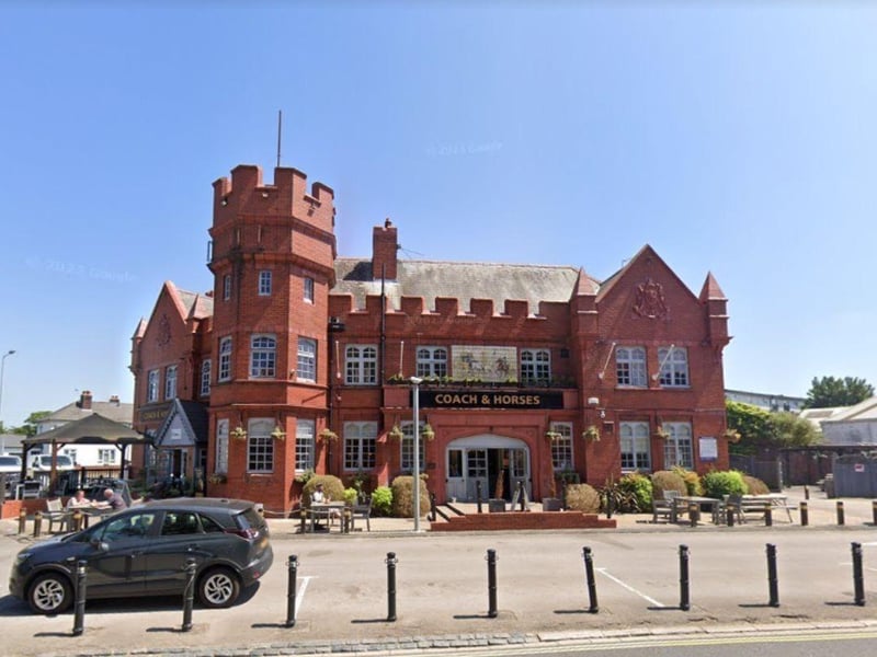 The Coach And Horses, a pub at London Road, Portsmouth was handed a two-out-of-five rating after assessment on January 9.