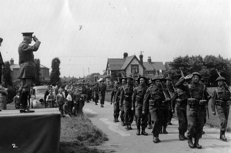 Havant Home Guard in 1944