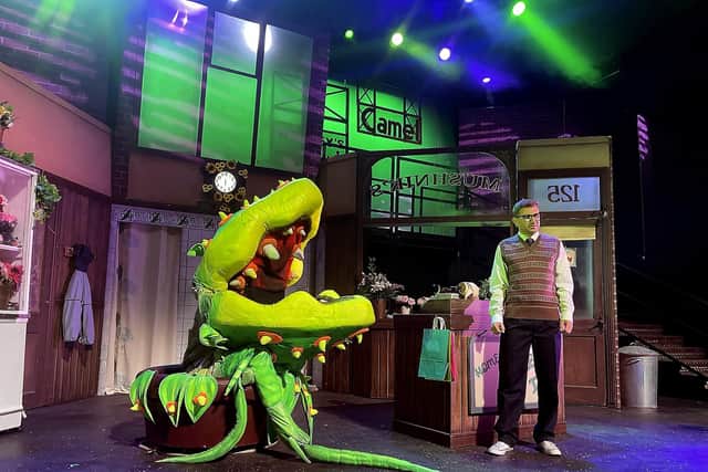 Little Shop of Horrors has come to Kings Theatre and the first show wowed the audience so much that the cast received a standing ovation.