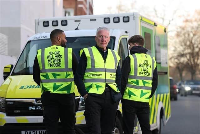 St John Ambulance launched the campaign to get builders to open up about their mental health.