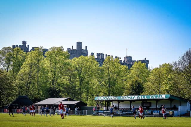 Mill Road, home of Arundel FC. Pic: Paul Paxford.