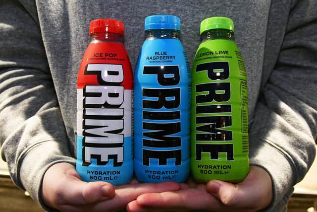 21-12-2022. Picture Michael Gillen. The viral hydration drink created by two popular YouTube stars, KSI and Logan Paul, is available to buy in stores across Portsmouth.
