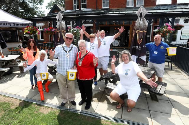 Mayor Cllr Rosie Raines with organisers from HiFest.
Picture: Sam Stephenson