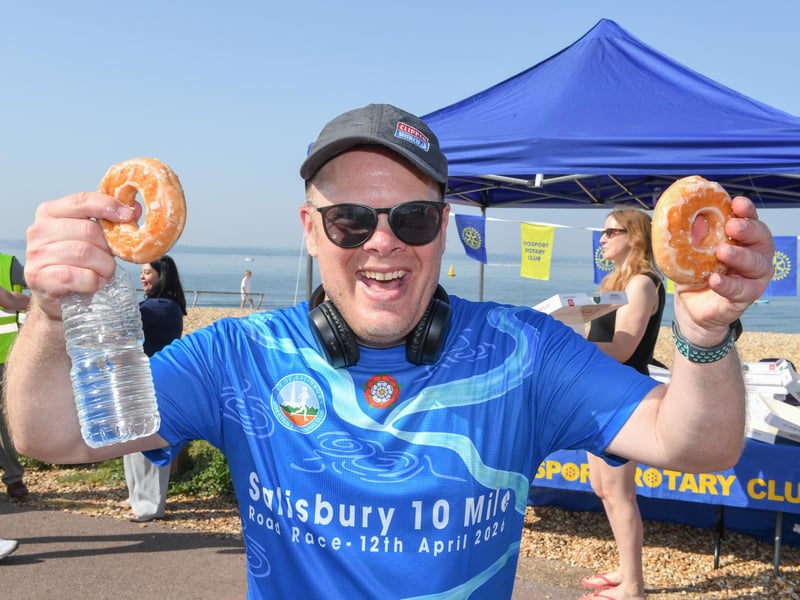 The Doughnut Dash organised by the Gosport Rotary Credit: Paul Jacobs/pictureexclusive.com