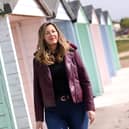 Former News reporter Elise Sargent has been diagnosed with bowel cancer. Pictured on Eastney Seafront, April 2025 Picture: Sam Stephenson.