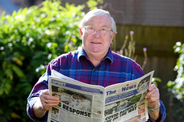 Reader of The News, Portsmouth, Stuart Reed from Portchester.
Picture: Sarah Standing (261020-8462)