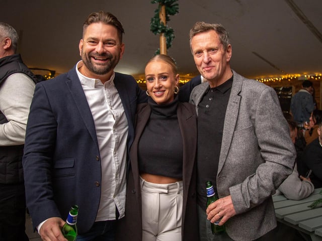 Launch night of Queens Hotel Winter Lodge 2023  in Southsea on Friday 24th of Novermber 2023Pictured: People having fun at the lodgePicture: Habibur Rahman