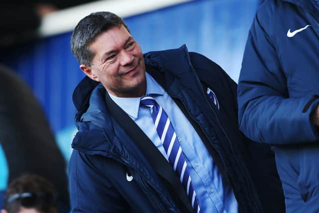 Pompey chief executive Mark Catlin