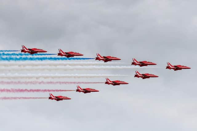 This is what you need to know about the Red Arrows schedule for VE Day (Photo: Matthew Horwood/Getty Images)