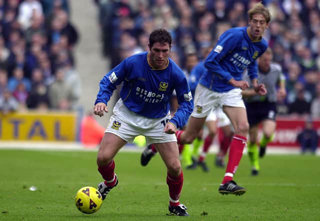 Lee Bradbury, who scored 46 goals in 167 appearances in two Pompey spells, endured an unsuccessful time at Manchester City
