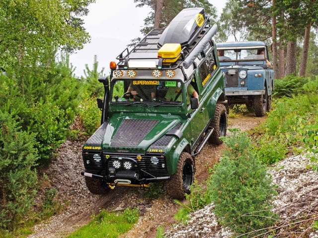 Forest Drive in partnership with Land Rover Experience West Country at Simply Land Rover on 6th July