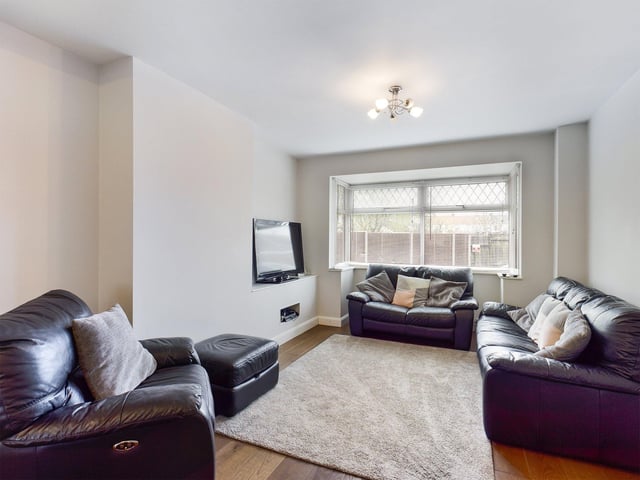 This three bed family home with a garage is on sale in Aylen Road, Copnor, is on the market for £300,000. It is listed by Chinneck Shaw.