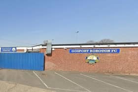 Pompey face Gosport Borough tonight at Privett Park. Picture: Google Street View.