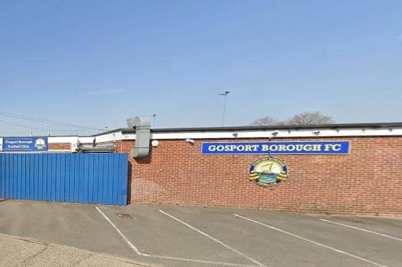 Pompey face Gosport Borough tonight at Privett Park. Picture: Google Street View.