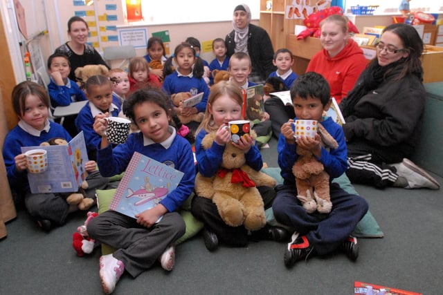 Hot chocolate for the pupils of Marine Park School in 2012. Who can tell us more?