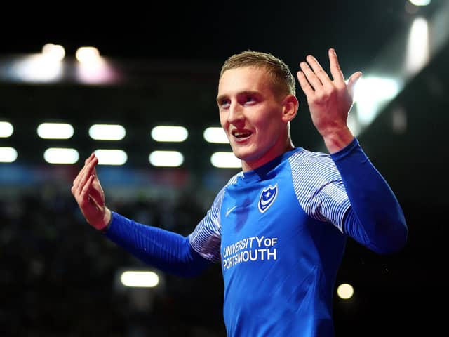 Free-agent Ronan Curtis continues to train at Pompey after suffering an ACL injury in February