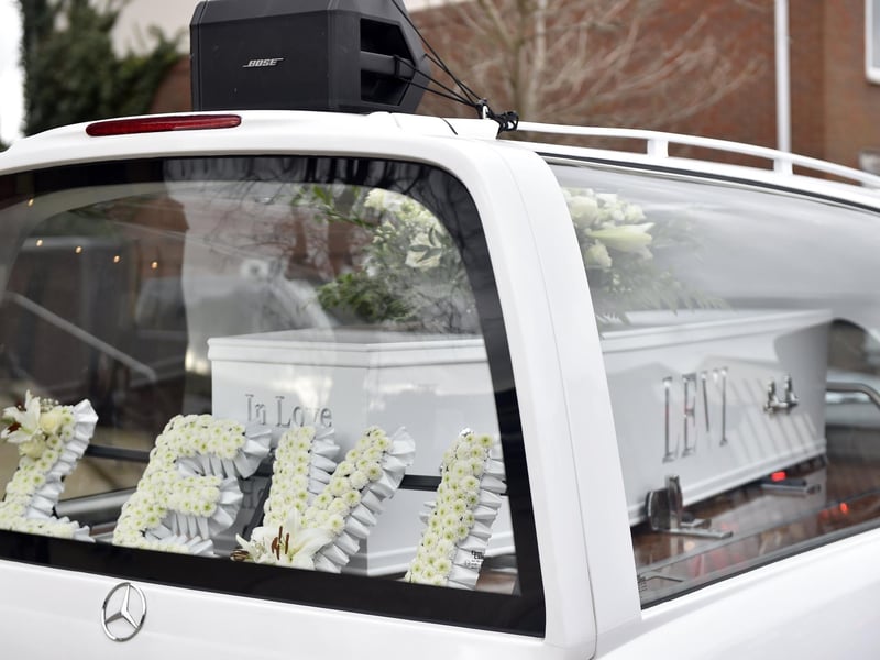 The funeral of Levi Kent took place on Thursday, December 21, 2023 at St John's Church in Forton Road, Gosport. 

Picture: Sarah Standing