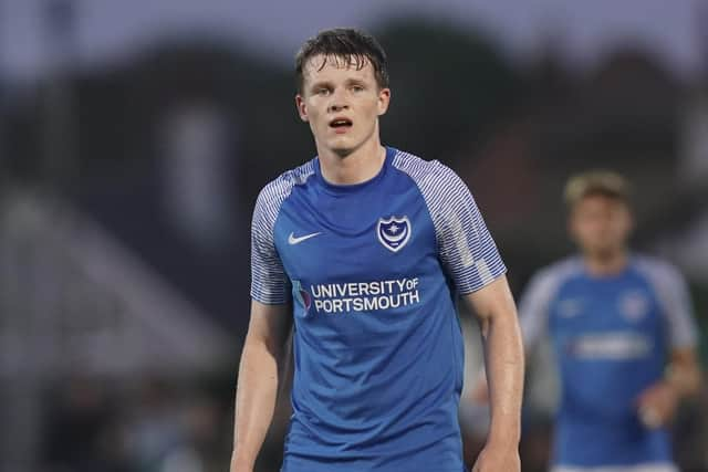 Terry Devlin is eyeing a senior Northern Ireland call-up after joining Pompey. Picture: Jason Brown.