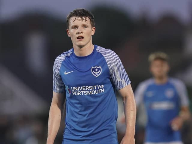 Terry Devlin is eyeing a senior Northern Ireland call-up after joining Pompey. Picture: Jason Brown.