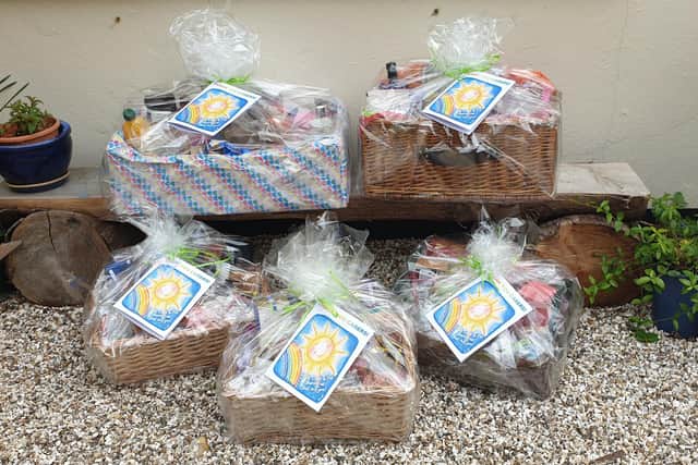 Bosham Isolation Support Community, known as BISCuit, supported village residents including by providing hampers to care home staff