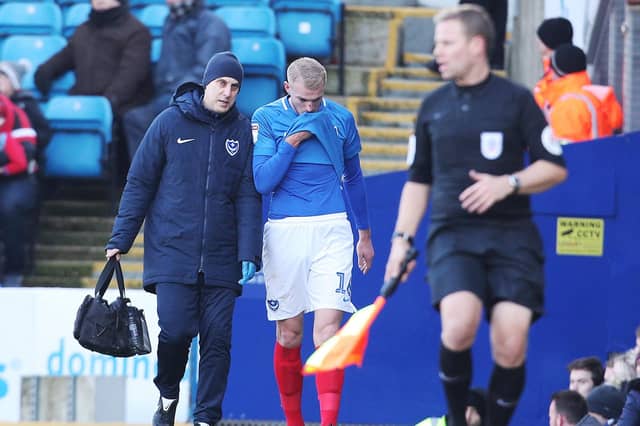 The moment which sent Jack Whatmough spiralling into the bleakest period of his career - February 2019 against Doncaster. Picture: Joe Pepler